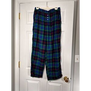 American Eagle men’s plaid flannel pajama pants size medium C8-23